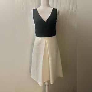 Anthropologie Black and White Dress NWT